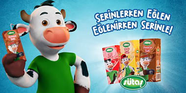 Cool Off and Have Fun with Sütaş Milk!