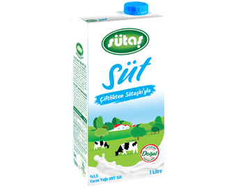 Sütaş 1 L Semi Skimmed Milk