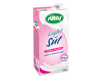 Sütaş 1 Lt Light Milk