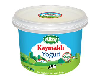 Sütaş Cream on Top Yogurt 1750 gr