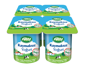 Sütaş Full Fat Set Yogurt 4x125 gr