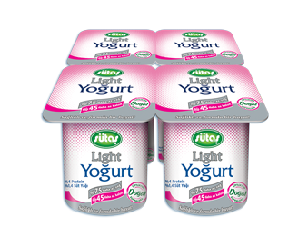 Sütaş Light Yogurt 4x125 gr
