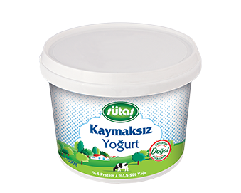 Sütaş Semi-Fat Set Yogurt 5 kg