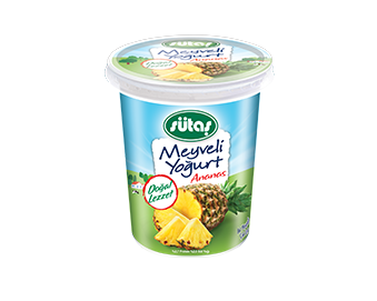 Sütaş Fruit Yogurt - Pineapple 500 gr