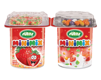 Sütaş Minimix Strawberry 2x85 gr