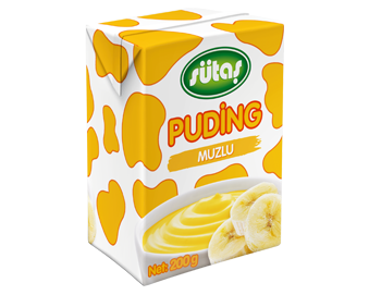 Sütaş Banana Pudding 200 gr  