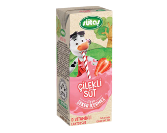 Sütaş Sugar Free Strawberry Milk